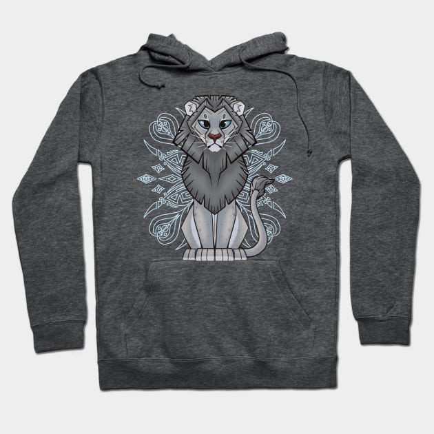 Albino Lion Hoodie by ZTheCrazed